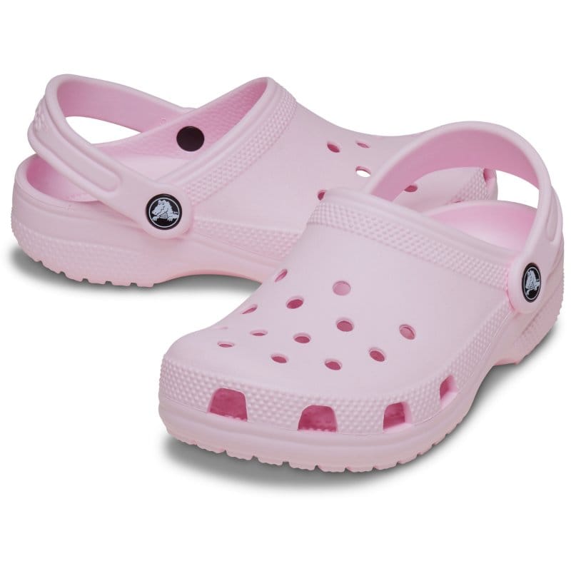 Crocs Kids Kids Crocs Junior Girls Pink Classic Clog K 206991-6ZW