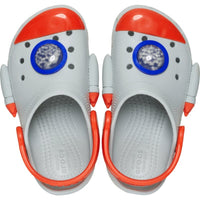 Crocs Kids Kids Crocs Junior Grey Classic Rocketship Clog 210359-1NM
