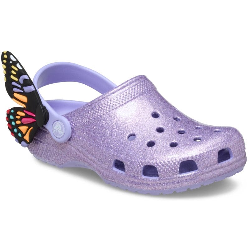 Crocs Kids Kids Crocs Junior Purple Butterfly Clog 210018-5BN