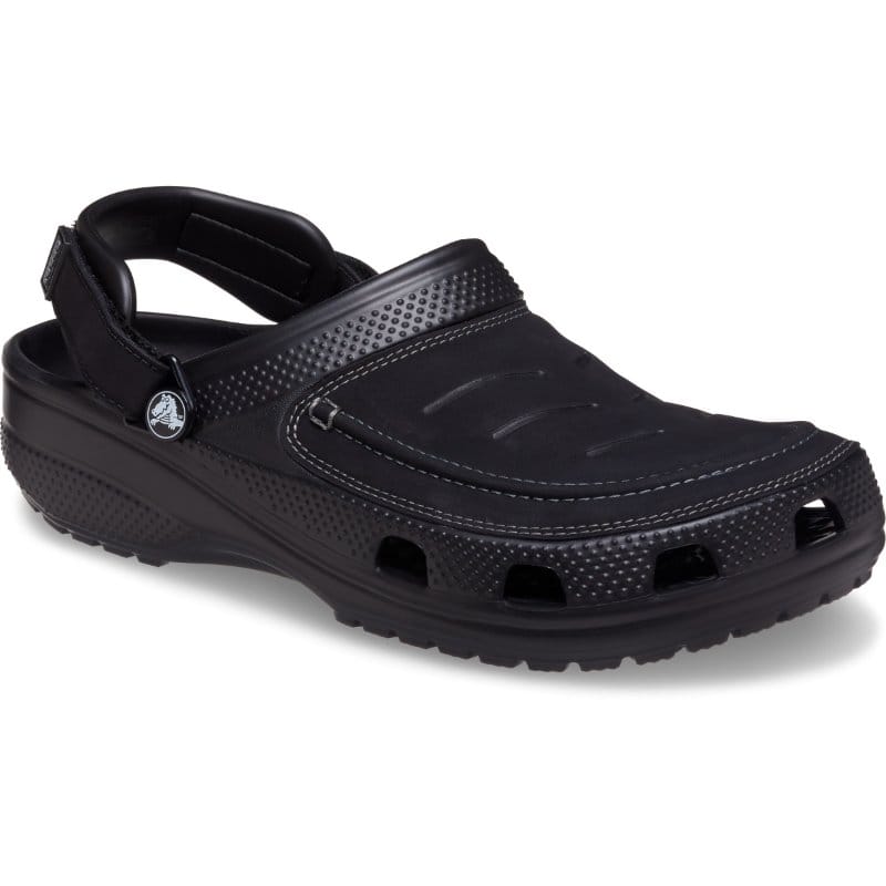 Crocs Men Mens BLACK / 7UK Crocs Mens Black Yukon Vista II LR Clog M 207689-0DD