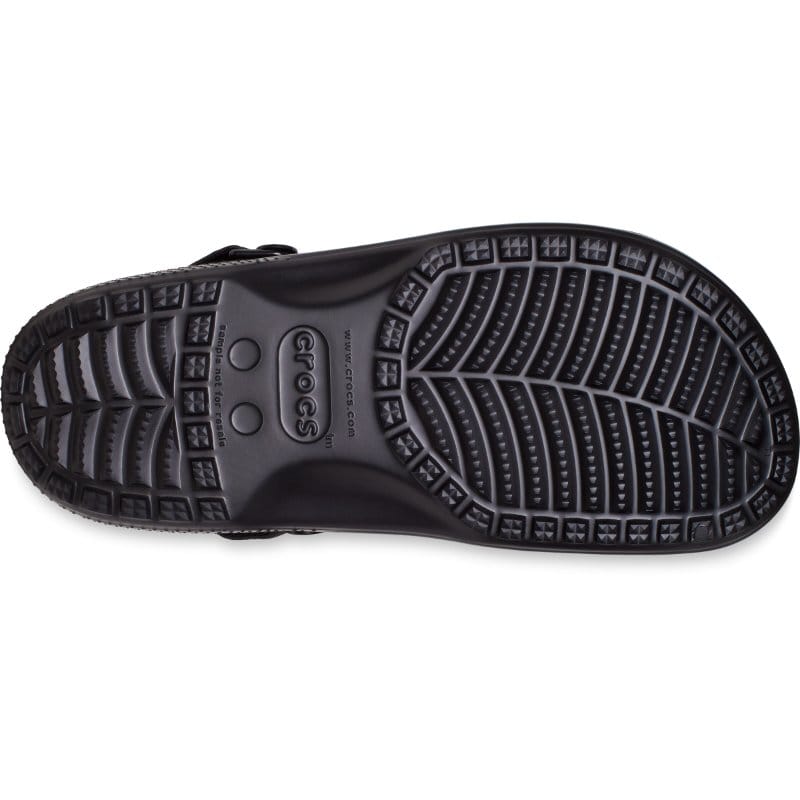 Crocs Men Mens Crocs Mens Black Yukon Vista II LR Clog M 207689-0DD