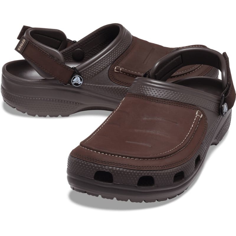 Crocs Men Mens Crocs Mens Brown Yukon Vista II LR Clog M 207689-23D