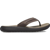 Crocs Men Mens Crocs Mens Brown Yukon Vista II LR Flip 209332-206