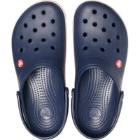 Crocs Men Mens Crocs Mens Navy Crocband Slip On Comfort Clog - 11016-410