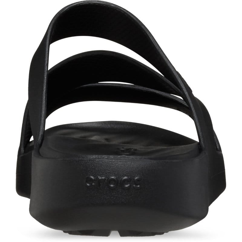 Crocs Womens Crocs Womens Black Getaway Strappy Sandals 209587-001