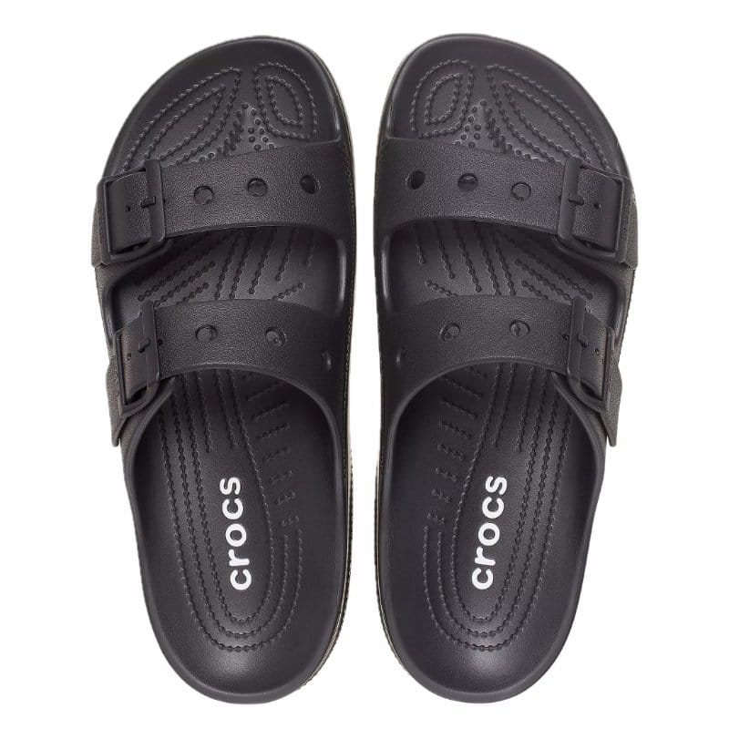 Crocs Womens Crocs Womens Black Saturday Sandal W 213586-001