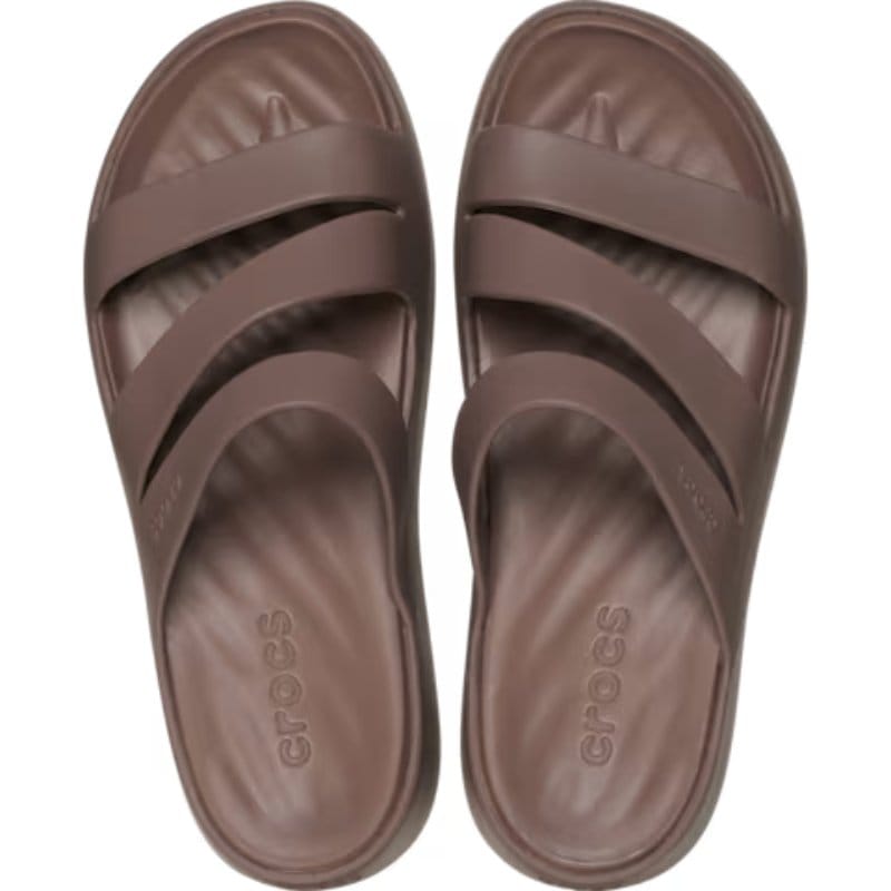 Crocs Womens Crocs Womens Brown Getaway Strappy Sandals 209587-0LF