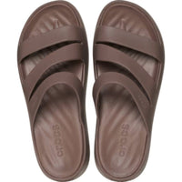 Crocs Womens Crocs Womens Brown Getaway Strappy Sandals 209587-0LF