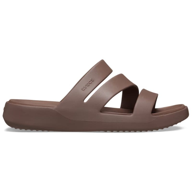 Crocs Womens Crocs Womens Brown Getaway Strappy Sandals 209587-0LF