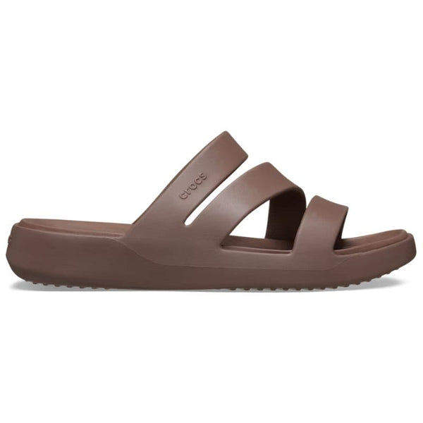Crocs Womens Crocs Womens Brown Getaway Strappy Sandals 209587-0LF