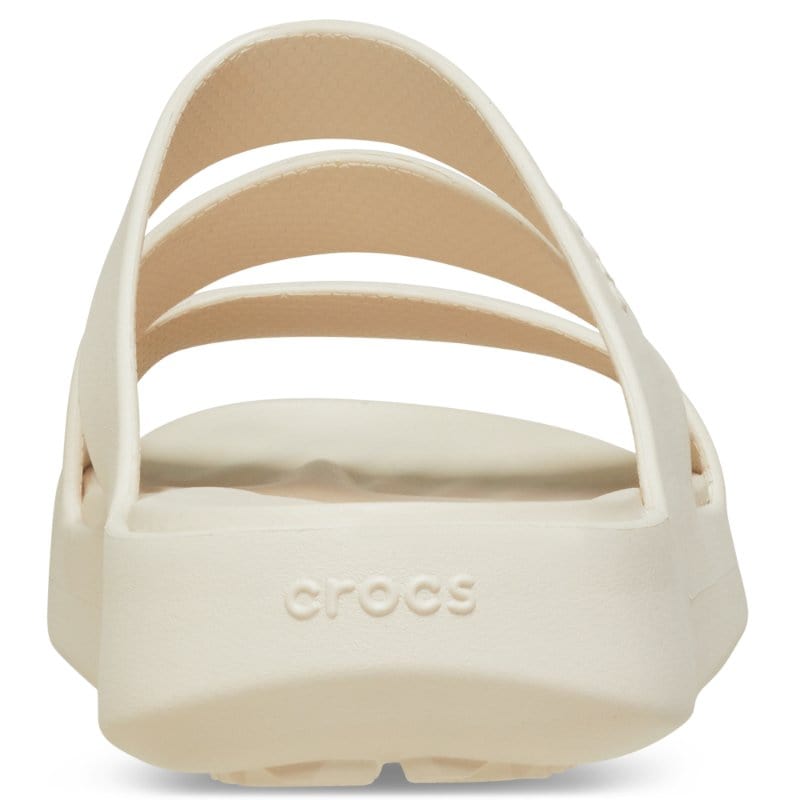 Crocs Womens Crocs Womens Off White Strappy Sandals 209587_160