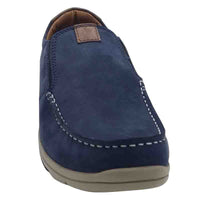 Dubarry Men Mens Dubarry Mens Navy Leather Slip On Shoe - Boston