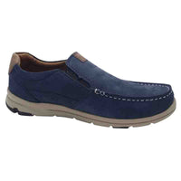 Dubarry Men Mens Dubarry Mens Navy Leather Slip On Shoe - Boston