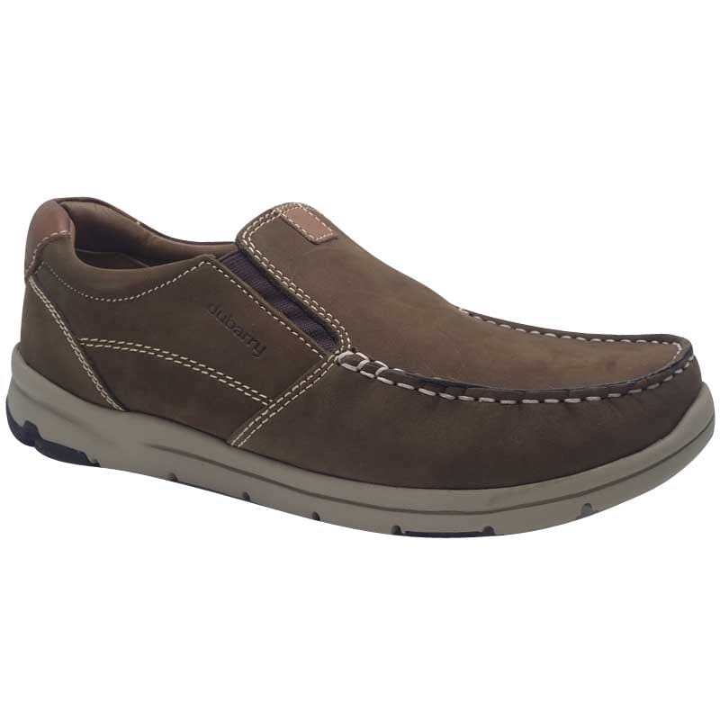 Dubarry Men Mens Dubarry Mens Taupe Leather Slip On Shoes - Boston