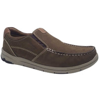 Dubarry Men Mens Dubarry Mens Taupe Leather Slip On Shoes - Boston