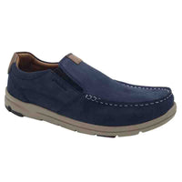 Dubarry Men Mens NAVY / 8UK Dubarry Mens Navy Leather Slip On Shoe - Boston