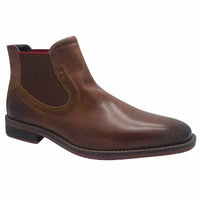 Dubarry Men Mens TAN / 8UK Dubarry Mens Tan Leather Slip-On Chelsea Boot - Santos