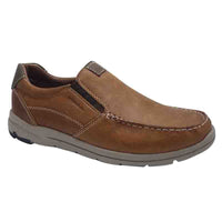 Dubarry Men Mens TAN / 8UK Dubarry Mens Tan Leather Slip On Shoe - Boston