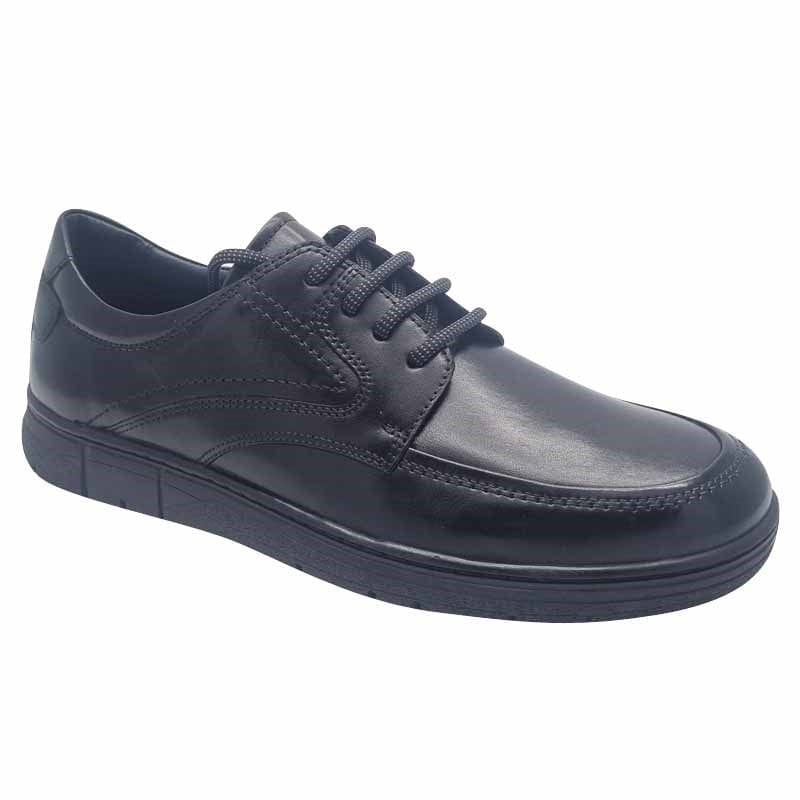 Dubarry Mens 8UK / BLACK Dubarry Mens Black Smart Casual Leather Shoe - Byron