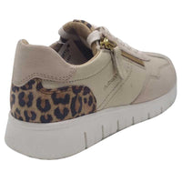 Dubarry Womens Dubarry Womens Beige Leather Fashion Trainer - Jazz