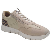 Dubarry Womens Dubarry Womens Beige Leather Fashion Trainer - Jazz