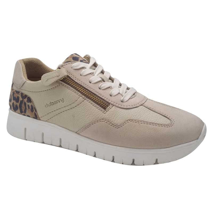 Dubarry Womens Dubarry Womens Beige Leather Fashion Trainer - Jazz