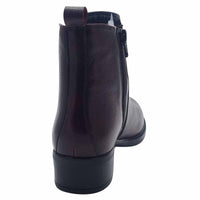 Dubarry Womens Dubarry Womens Burgundy Leather Ankle Boot - Crest