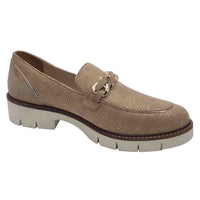 Dubarry Womens Dubarry Womens Gold Slip-on Loafer - Caroline