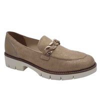 Dubarry Womens GOLD / 4UK Dubarry Womens Gold Slip-on Loafer - Caroline