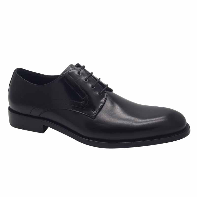 Escape Mens BLACK / 7UK Escape Mens Black Leather Dress Shoe - Talishta