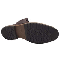 Escape Mens Escape Mens Brown Leather Side Zip Ankle Boots - Kingsfield