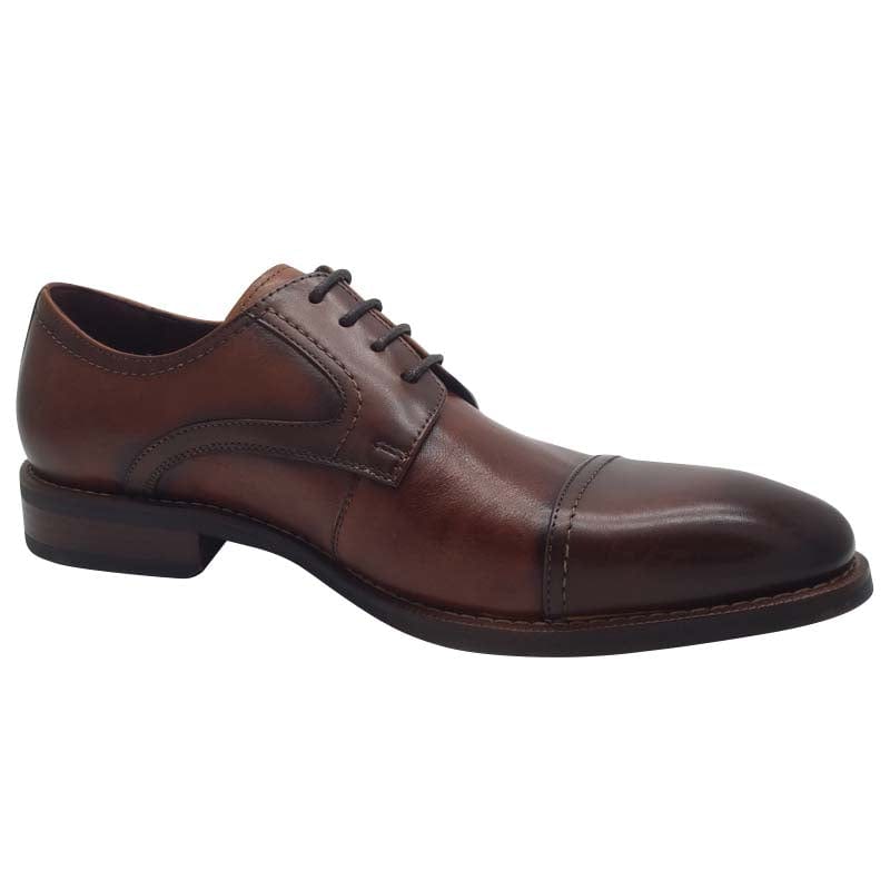 Escape Mens Escape Mens Brown Leather Slip-On Dress Shoe - Sixmilebridge