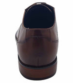Escape Mens Escape Mens Leather Brown Dress Shoe - Enable Brandy