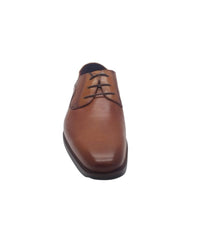 Escape Mens Escape Mens Leather Tan Dress Shoe - Nijinsky Brandy