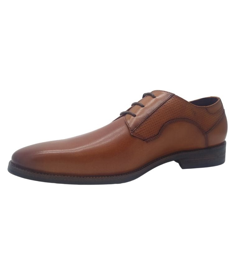 Escape Mens Leather Tan Dress Shoe