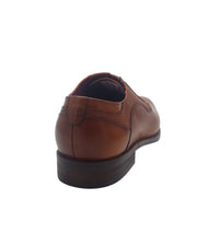 Escape Mens Escape Mens Leather Tan Dress Shoe - Nijinsky Brandy