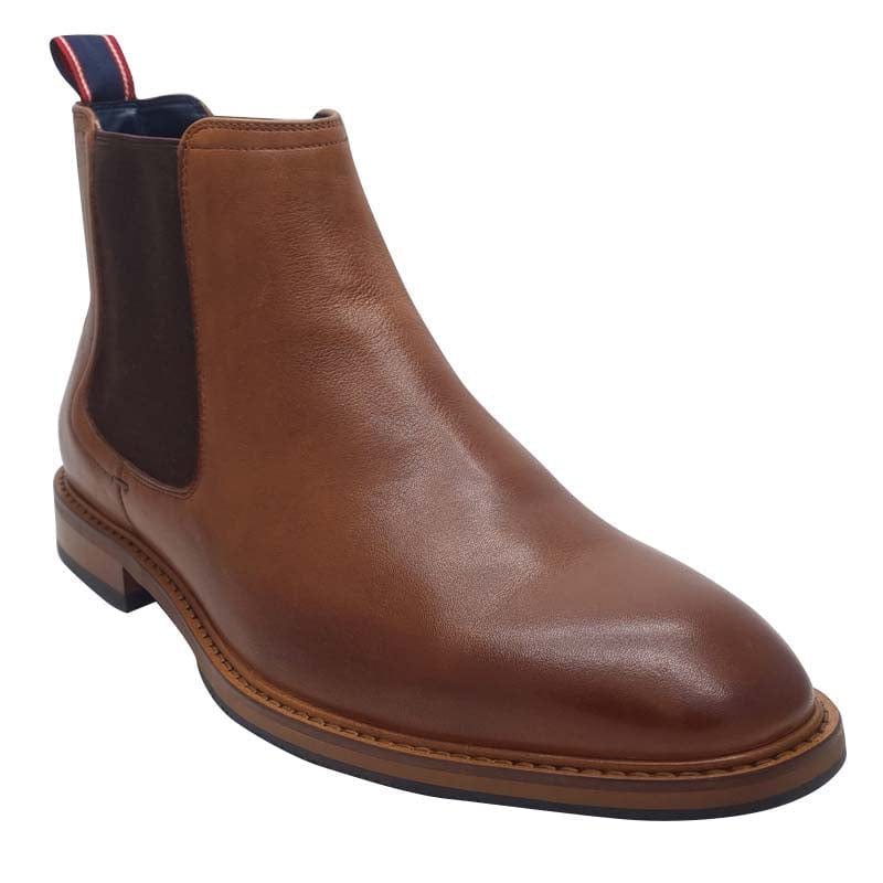 Escape Mens Escape Mens Tan Leather Chelsea Ankle Boot - Ahoy Senor