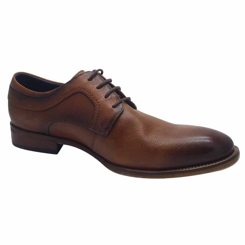 Escape Mens Escape Mens Tan Leather Lace Up Dress Shoe - Arnhem