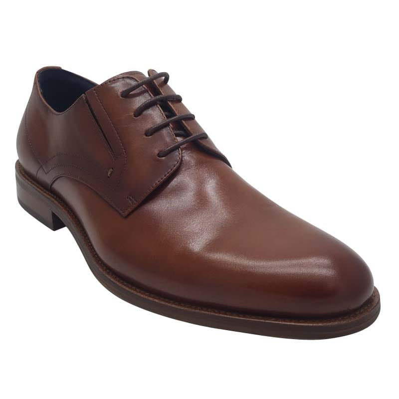 Escape Mens Escape Mens Tan Leather Lace Up Dress Shoe - Talishta