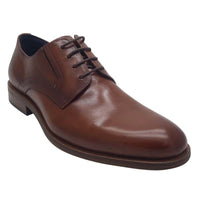 Escape Mens Escape Mens Tan Leather Lace Up Dress Shoe - Talishta
