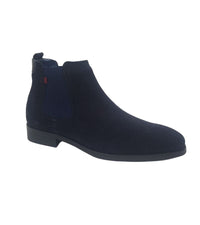 Escape Mens NAVY / 7UK Escape Mens Leather Navy Boot - Soft Marine