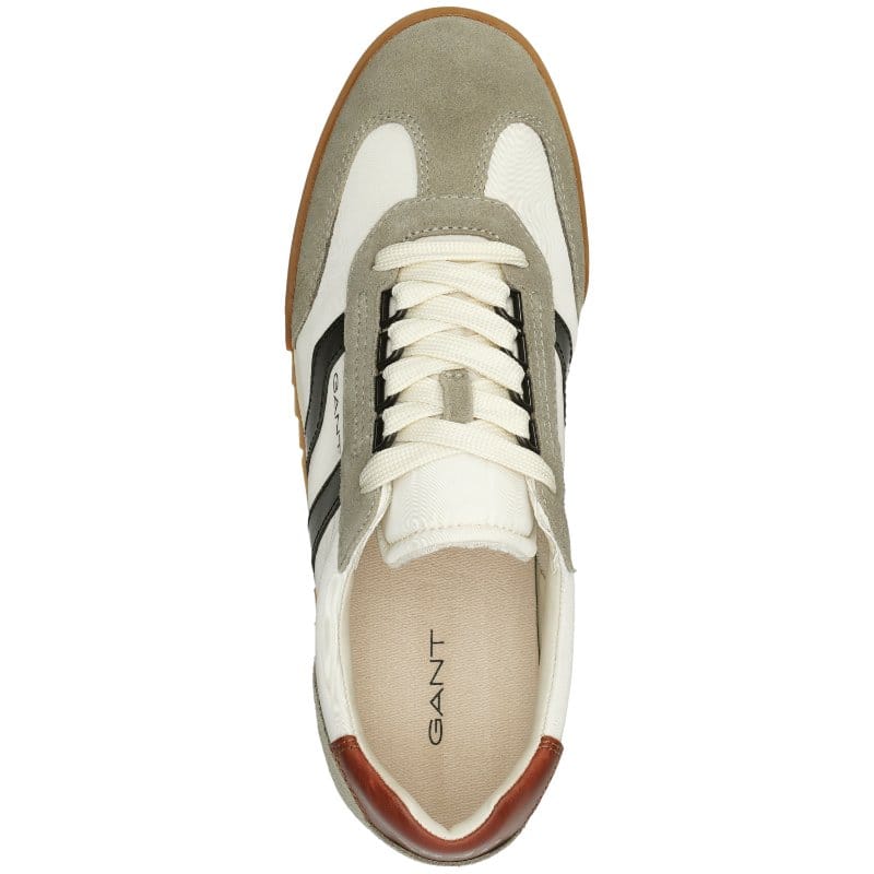 Gant Men Mens Gant Mens Beige Leather Fashion Trainer Baylle - 32633171