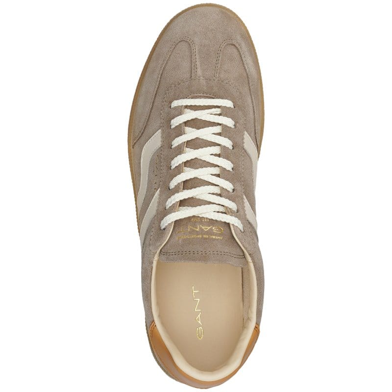 Gant Men Mens Gant Mens Grey Leather Fashion Trainer Cuzmo - 32633206
