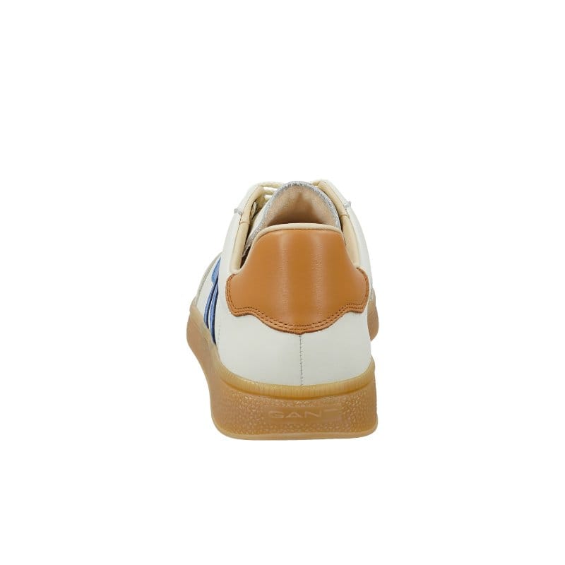 Gant Men Mens Gant Mens Off White Leather Fashion Trainer Cuzmo - 32631207