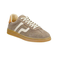 Gant Men Mens GREY / 8UK Gant Mens Grey Leather Fashion Trainer Cuzmo - 32633206