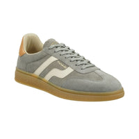 Gant Mens 7UK / GREY Gant Mens Leather Fashion Trainer Cuzmo Grey - 29633643