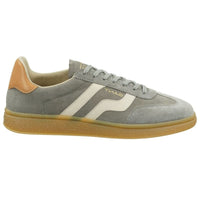 Gant Mens Gant Mens Leather Fashion Trainer Cuzmo Grey - 29633643