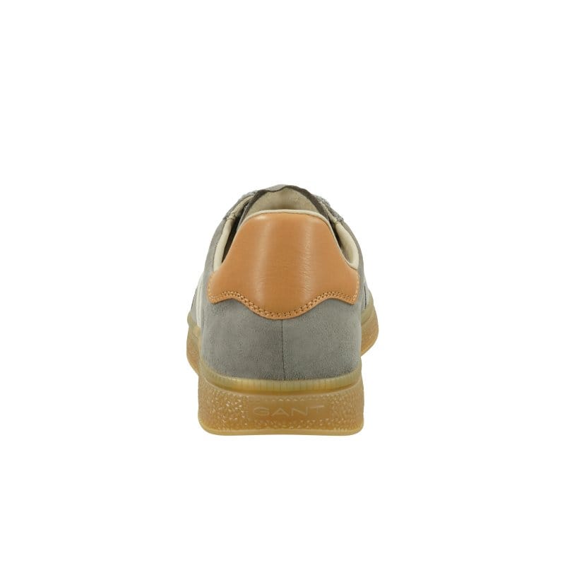 Gant Mens Gant Mens Leather Fashion Trainer Cuzmo Grey - 29633643