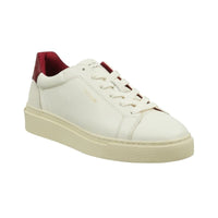 Gant Womens 4UK / WHITE Gant Womens White/Burgundy Trainer Julice - 29531659