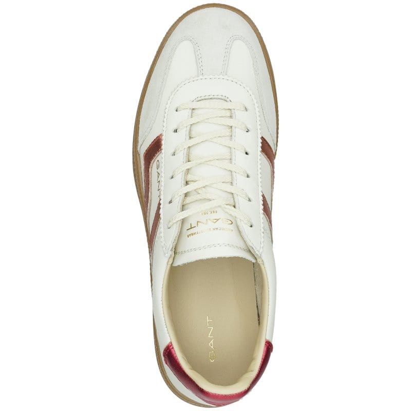 Gant Womens Gant Womens White Cuzima Trainer - 30531952